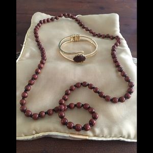 Rosewood necklace